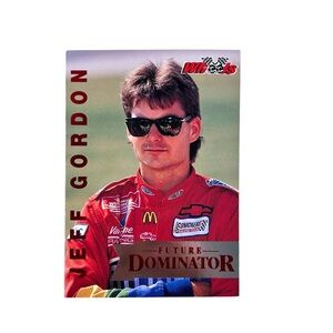 1994 Wheels High Gear Dominators Jeff Gordon #D5 Auto Racing Nascar Oversized Ca